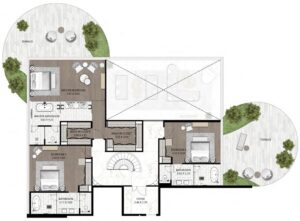 DAMAC Cavalli Couture Floor Plans 5BR