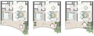 DAMAC Chic Tower Floor Plans 1BR