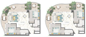 DAMAC Chic Tower Floor Plans 2BR